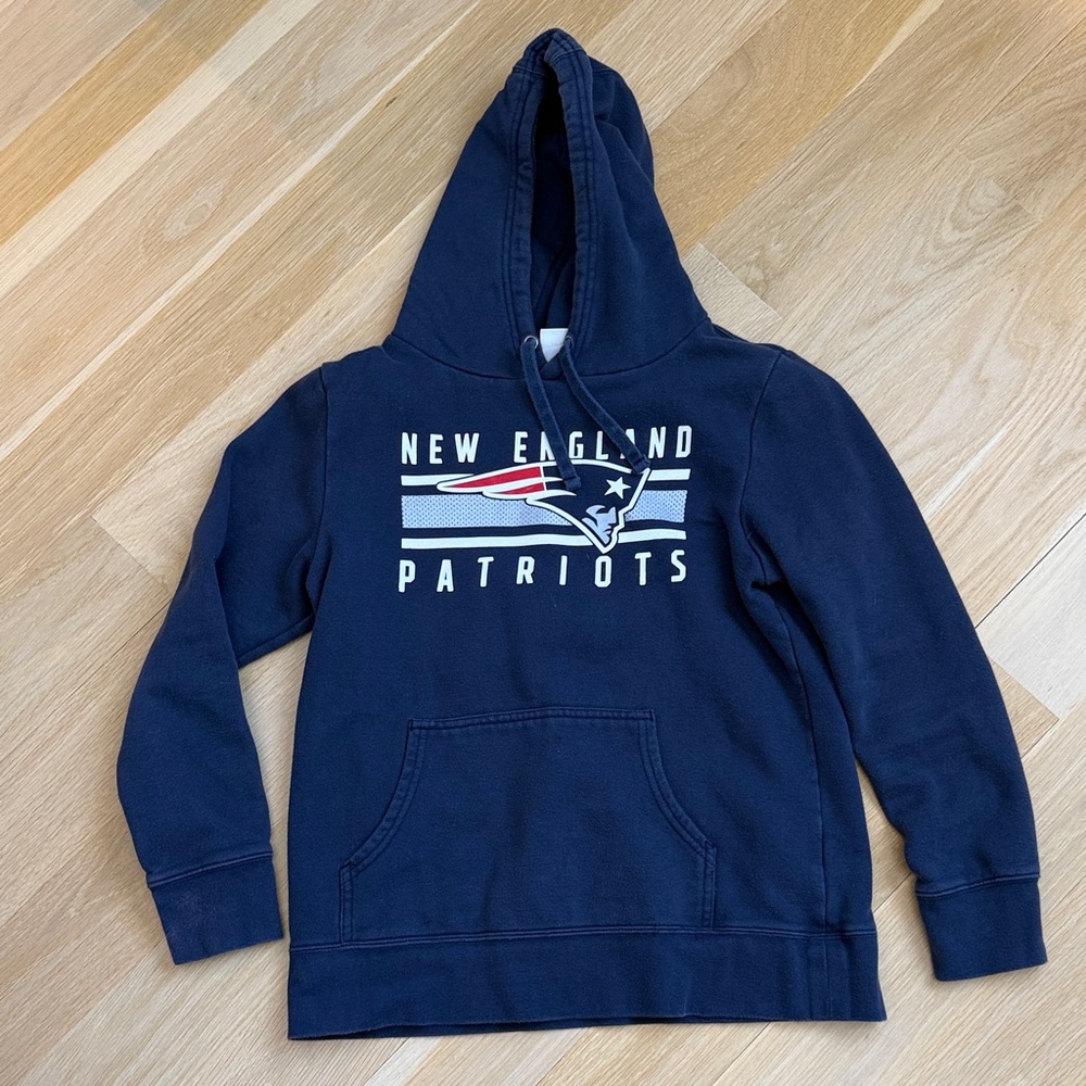 New England Patriots Navy Hoodie